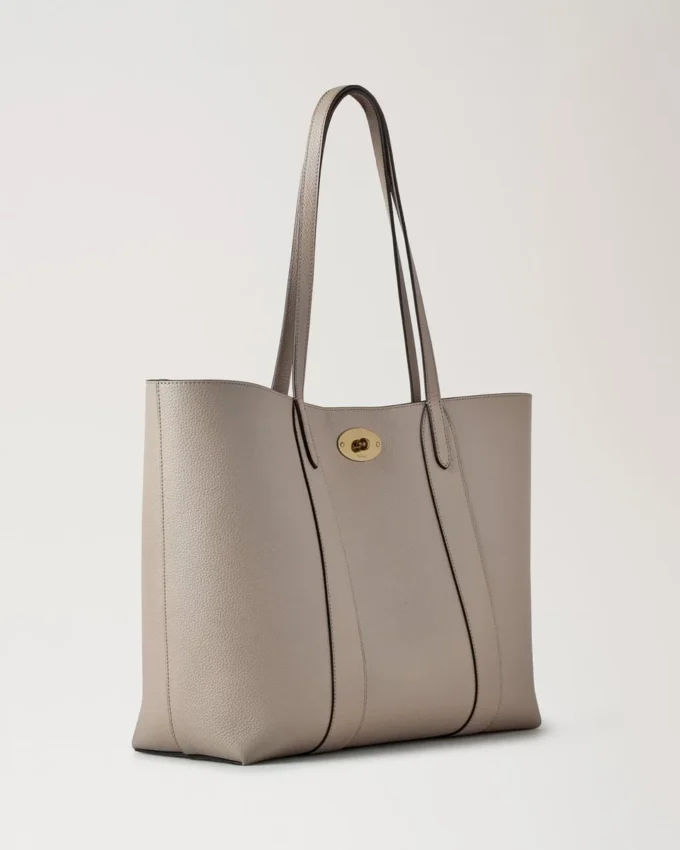 Bayswater Tote Cashmere Taupe Small Classic Grain Bayswater Tote Cashmere Taupe Small Classic Grain