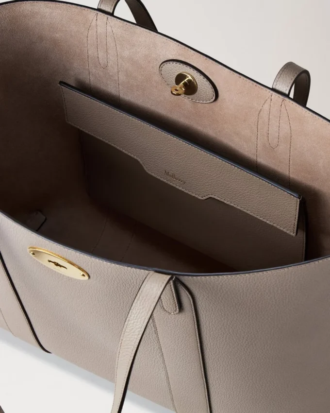 Bayswater Tote Cashmere Taupe Small Classic Grain Bayswater Tote Cashmere Taupe Small Classic Grain