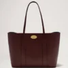 Bayswater Tote in Burgundy Small Classic Grain Leather Mulberry Bayswater Tote in Burgundy Small Classic Grain Leather Mulberry
