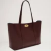 Bayswater Tote in Burgundy Small Classic Grain Leather Mulberry Bayswater Tote in Burgundy Small Classic Grain Leather Mulberry