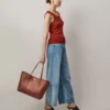 Bayswater Tote in Oak Small Classic Grain Shoulder Bag Mulberry Bayswater Tote in Oak Small Classic Grain Shoulder Bag Mulberry