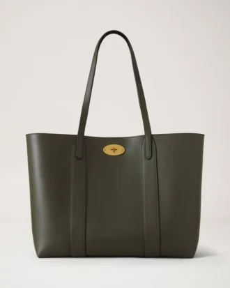 Bayswater Tote Juniper Green Small Classic Grain