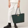Bayswater Tote Mulberry Green Small Classic Grain Bayswater Tote Mulberry Green Small Classic Grain