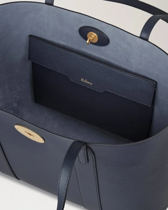 Bayswater Tote Night Sky & Poplin Blue Small Classic Grain with Contrast Bayswater Tote Night Sky & Poplin Blue Small Classic Grain with Contrast