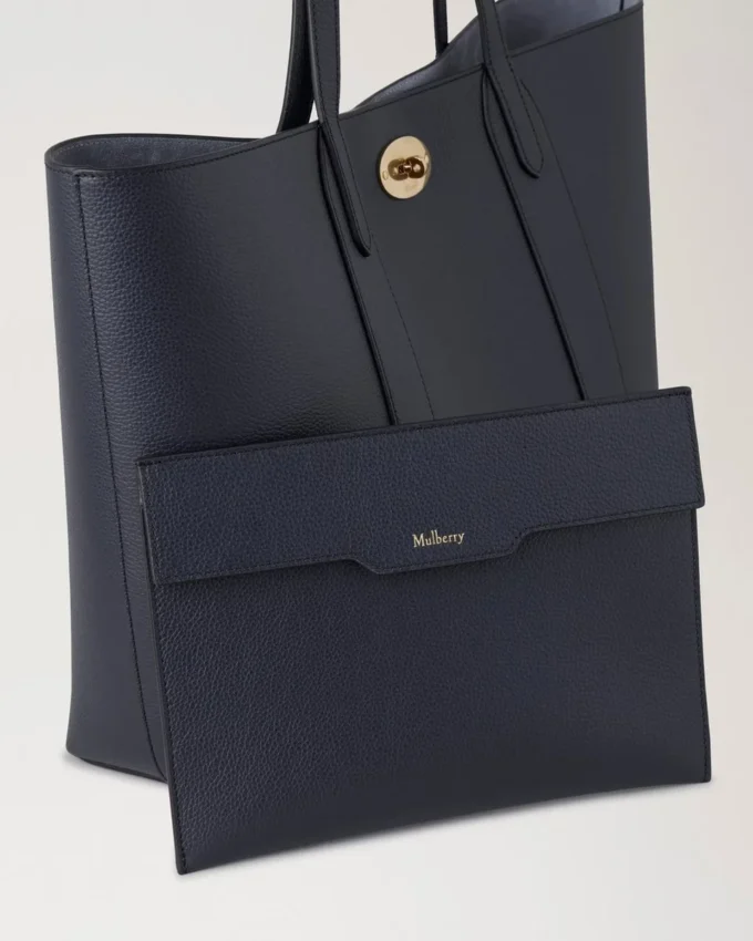 Bayswater Tote Night Sky & Poplin Blue Small Classic Grain with Contrast Bayswater Tote Night Sky & Poplin Blue Small Classic Grain with Contrast