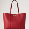 Bayswater Tote Scarlet Red Small Classic Grain Women Bayswater Tote Scarlet Red Small Classic Grain Women