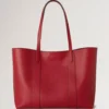 Bayswater Tote Scarlet Red Small Classic Grain Women Bayswater Tote Scarlet Red Small Classic Grain Women