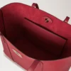 Bayswater Tote Scarlet Red Small Classic Grain Women Bayswater Tote Scarlet Red Small Classic Grain Women