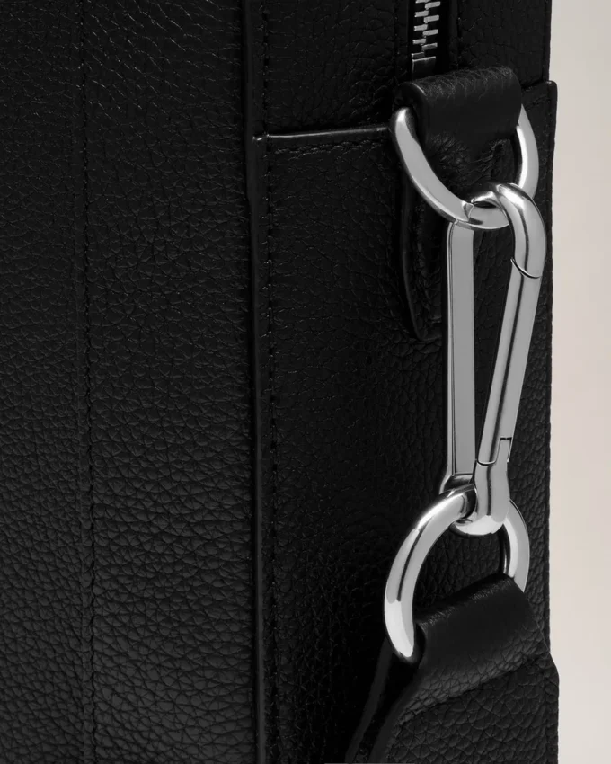 Belgrave Single Document Holder Black Small Classic Grain Belgrave Single Document Holder Black Small Classic Grain