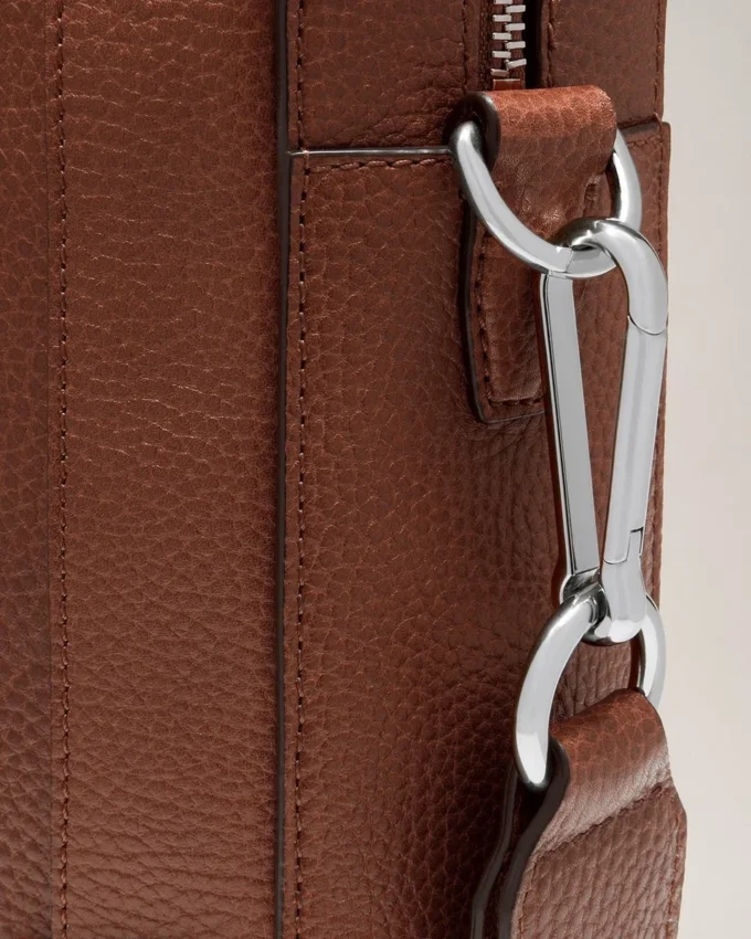 Belgrave Single Document Holder Oak Two-Tone Small Classic Grain