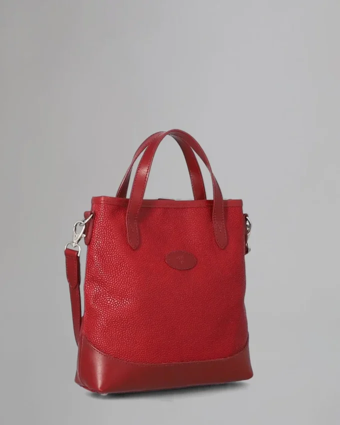 Bell Pre-Loved Scotchgrain Bordeaux Pre-Loved Bags Bell Pre-Loved Scotchgrain Bordeaux Pre-Loved Bags