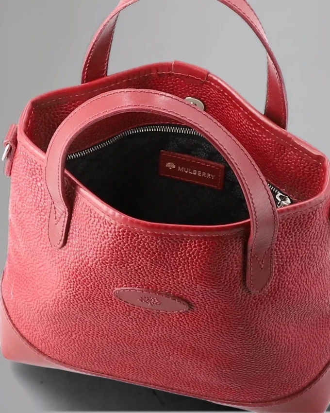 Bell Pre-Loved Scotchgrain Bordeaux Pre-Loved Bags Bell Pre-Loved Scotchgrain Bordeaux Pre-Loved Bags