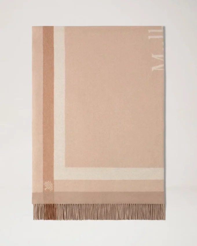 Blanket Camel Merino Wool Women Blanket Camel Merino Wool Women