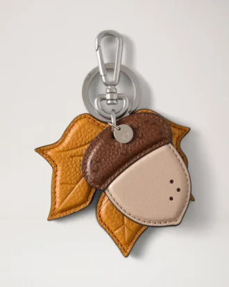 British Park Keyring – Acorn Multicolour Mixed Material