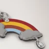 British Park Keyring – Rainbow Multicolour Mixed Material British Park Keyring – Rainbow Multicolour Mixed Material