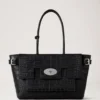 Buckle Bayswater Black Croc Nvt Women Buckle Bayswater Black Croc Nvt Women