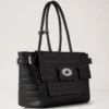 Buckle Bayswater Black Croc Nvt Women Buckle Bayswater Black Croc Nvt Women