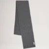 Cable Knit Scarf Charcoal Lambswool Women Cable Knit Scarf Charcoal Lambswool Women