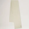 Cable Knit Scarf Ecru Lambswool Women Cable Knit Scarf Ecru Lambswool Women