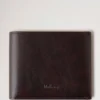 Camberwell 8 Card Wallet Dark Chocolate Two-Tone Leather
