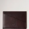 Camberwell Credit Card Slip Dark Chocolate Two-Tone Leather