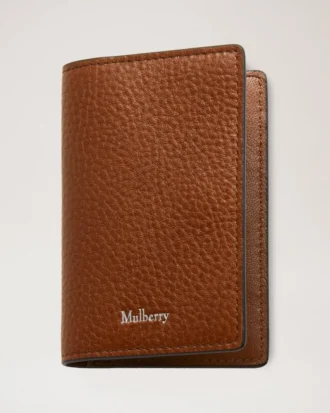 Card Case Oak Two-Tone Small Classic Grain Men