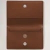 Card Case Oak Two-Tone Small Classic Grain Men