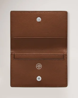 Card Case Oak Two-Tone Small Classic Grain Men