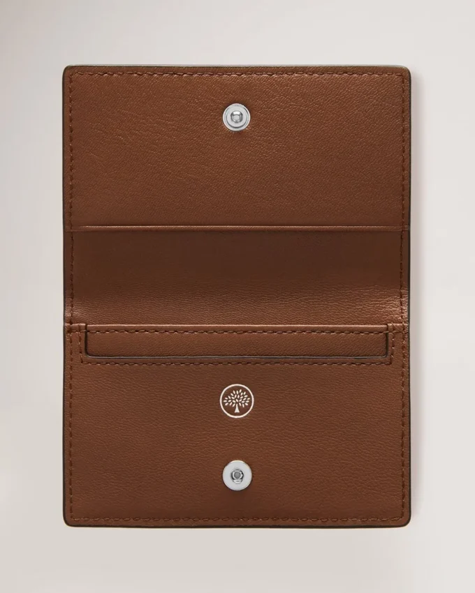 Card Case Oak Two-Tone Small Classic Grain Men