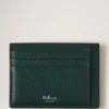 Card Holder Mulberry Green Heavy Grain Men