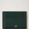 Card Holder Mulberry Green Heavy Grain Men