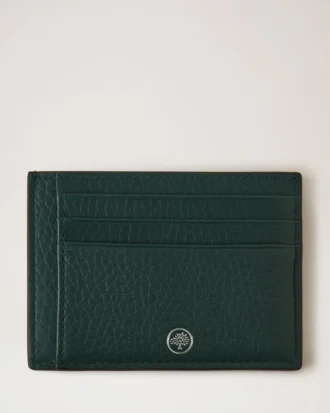 Card Holder Mulberry Green Heavy Grain Men