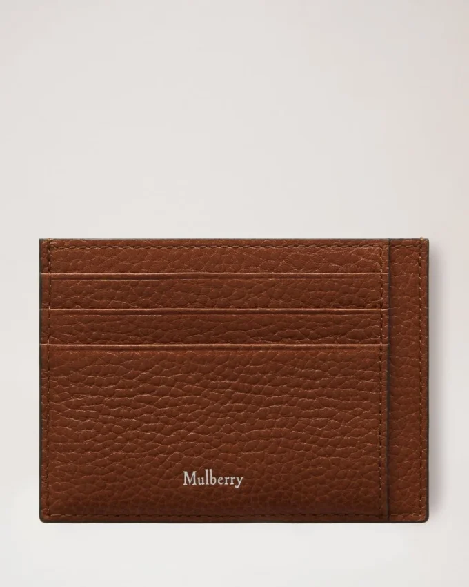 Card Holder Oak Two-Tone Small Classic Grain Men Card Holder Oak Two-Tone Small Classic Grain Men