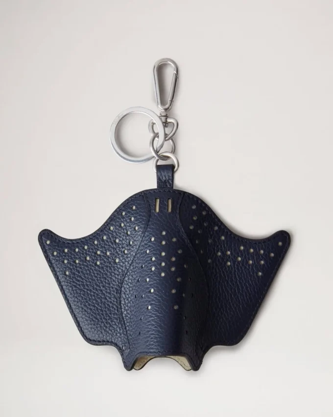 Case Keyring – Manta Ray Oxford Blue Small Classic Grain Case Keyring – Manta Ray Oxford Blue Small Classic Grain