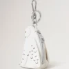 Case Keyring – Owl White Silky Calf Women Case Keyring – Owl White Silky Calf Women