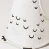 Case Keyring – Owl White Silky Calf Women Case Keyring – Owl White Silky Calf Women