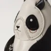 Case Keyring – Panda Black & Eggshell Small Classic Grain Case Keyring – Panda Black & Eggshell Small Classic Grain