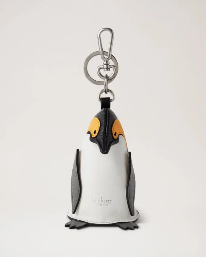 Case Keyring – Penguin Black & White Micro Classic Grain & Heavy Grain