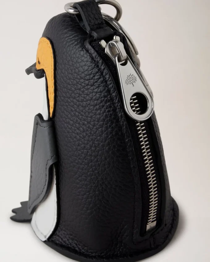 Case Keyring – Penguin Black & White Micro Classic Grain & Heavy Grain