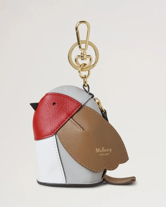 Case Keyring – Robin Multicolour Mixed Material Case Keyring – Robin Multicolour Mixed Material
