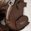Case Keyring – Squirrel Multicolour Mixed Leathers & Shearling
