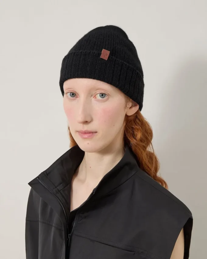 Cashmere Beanie Black Cashmere Men Cashmere Beanie Black Cashmere Men