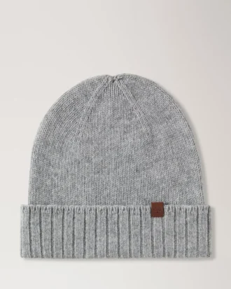 Cashmere Beanie Grey Melange Cashmere Men Cashmere Beanie Grey Melange Cashmere Men