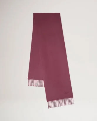 Cashmere Scarf Black Cherry Cashmere Women