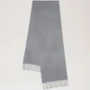 Cashmere Scarf Light Grey Melange Cashmere Wool Cashmere Scarf Light Grey Melange Cashmere Wool