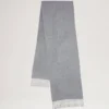 Cashmere Scarf Light Grey Melange Cashmere Wool Cashmere Scarf Light Grey Melange Cashmere Wool