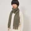 Cashmere Scarf Olive Cashmere Women Cashmere Scarf Olive Cashmere Women