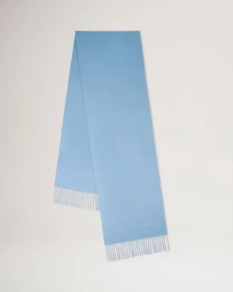 Cashmere Scarf Poplin Blue Cashmere Wool Women Cashmere Scarf Poplin Blue Cashmere Wool Women