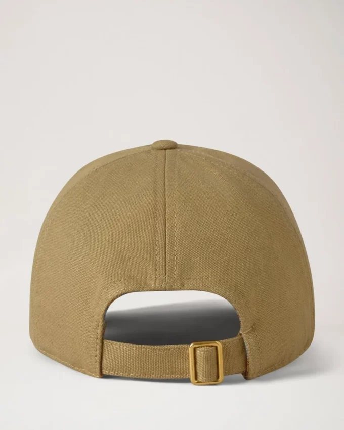 Check Lined Baseball Cap Camel Cotton Men Check Lined Baseball Cap Camel Cotton Men