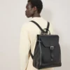 Chiltern Backpack Black Small Classic Grain Women Chiltern Backpack Black Small Classic Grain Women